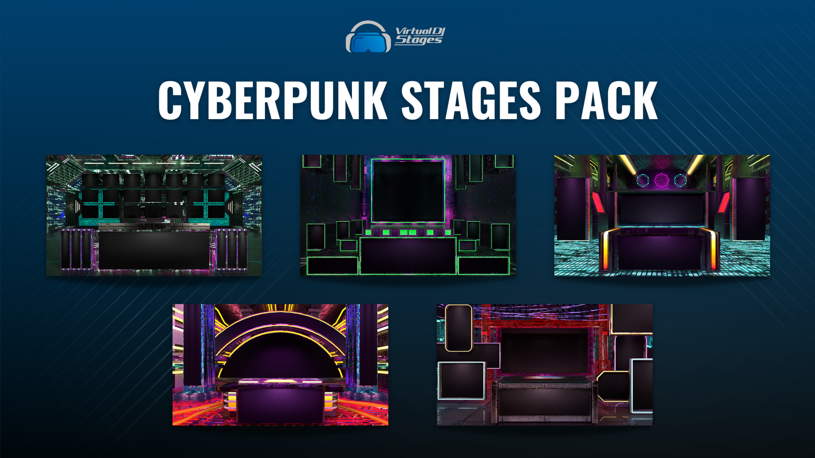 Cyberpunk Stages Pack 1-5