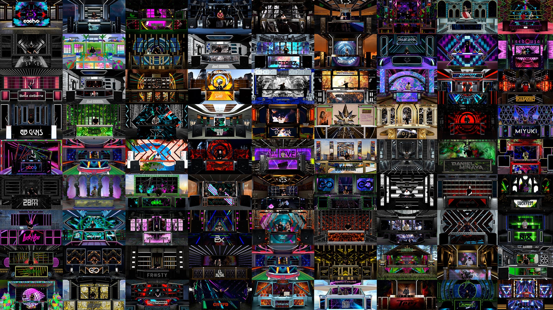 Black and Gold Stage 1 – virtualdjstages